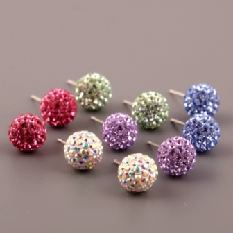 Náušnice puzety s kamínky Swarovski Elements